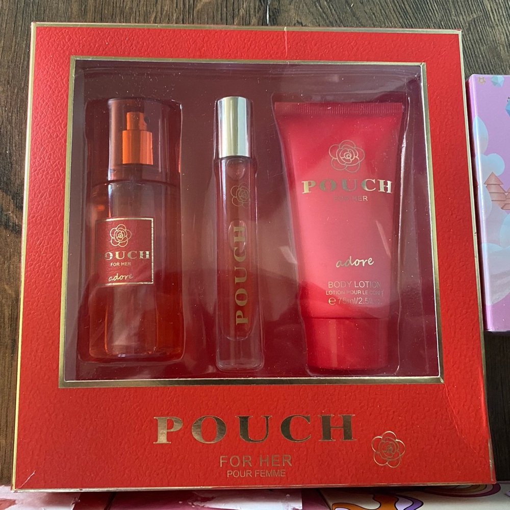 COACH love Adore 3 piece gift set New